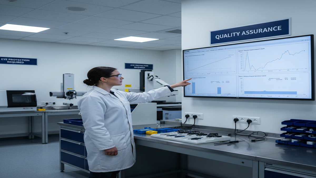 InfinityQS software in an industrial operations setting